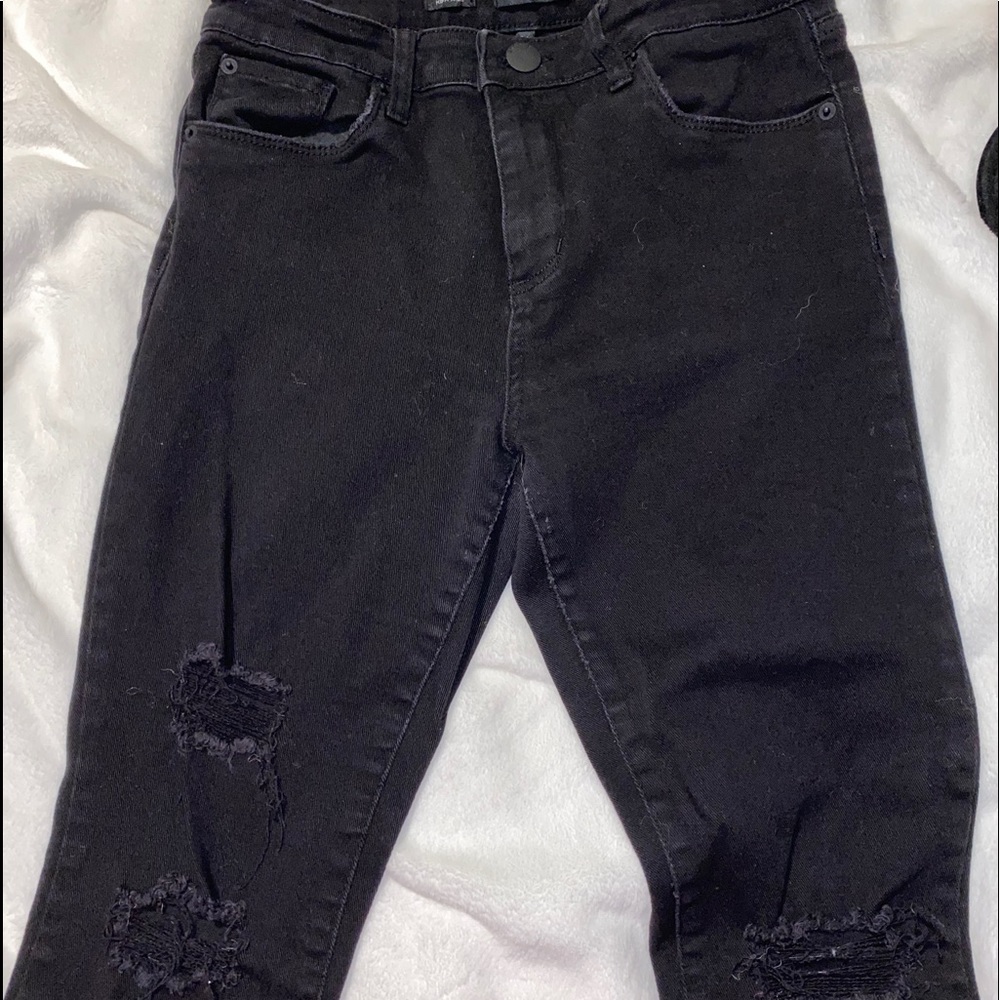 Black Ripped Jeans